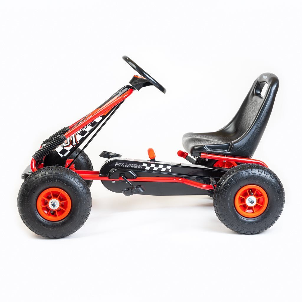 Dětská šlapací motokára Go-kart Baby Mix Razor červená Obrázek produktu 2