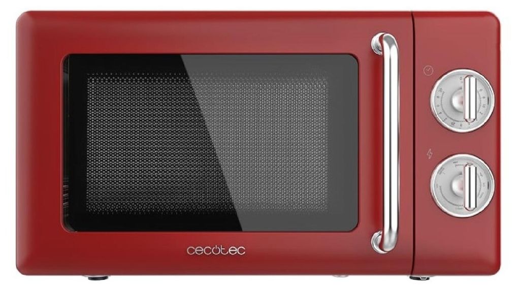 CECOTEC 01710 - Mikrowelle 20L mit Grill proclean 3110 retro red