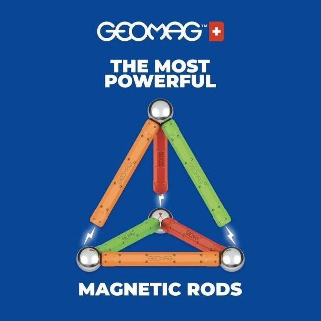 Activités STEM avec Geomag 25 Pièces Kit de construction aimanté