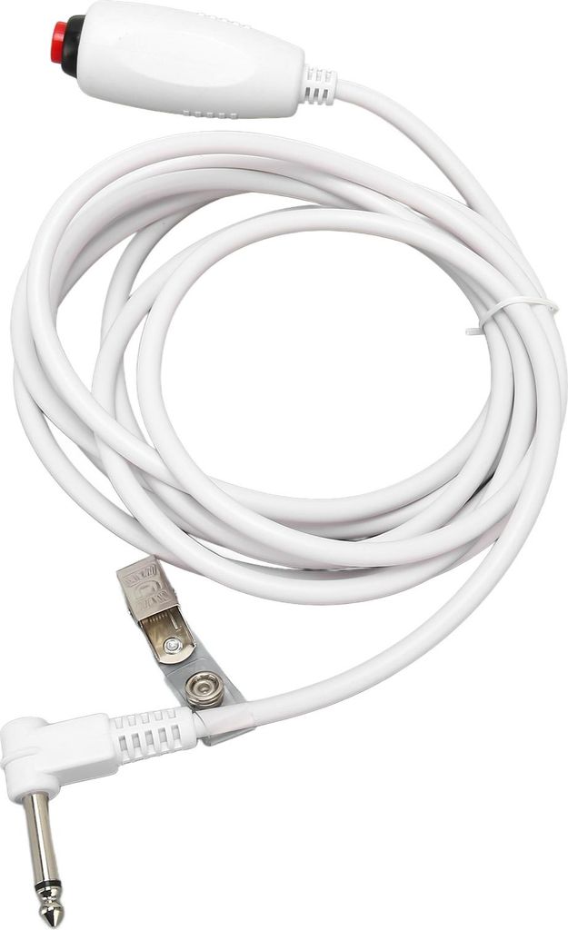 Druckknopfkabel Universal 6,35 mm Schnittstelle Ersatz-Schwesternrufkabel mit Clip für Schwesternstation 9,8 ft