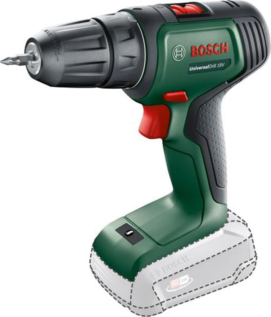 Akku-Bohrschrauber UniversalDrill 18V ohne Akkupack Produktbild 
