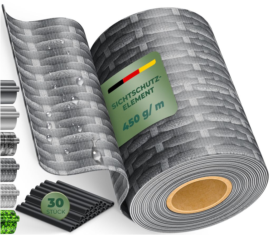 KESSER® PVC Sichtschutzstreifen Sichtschutz Rolle Produktbild 