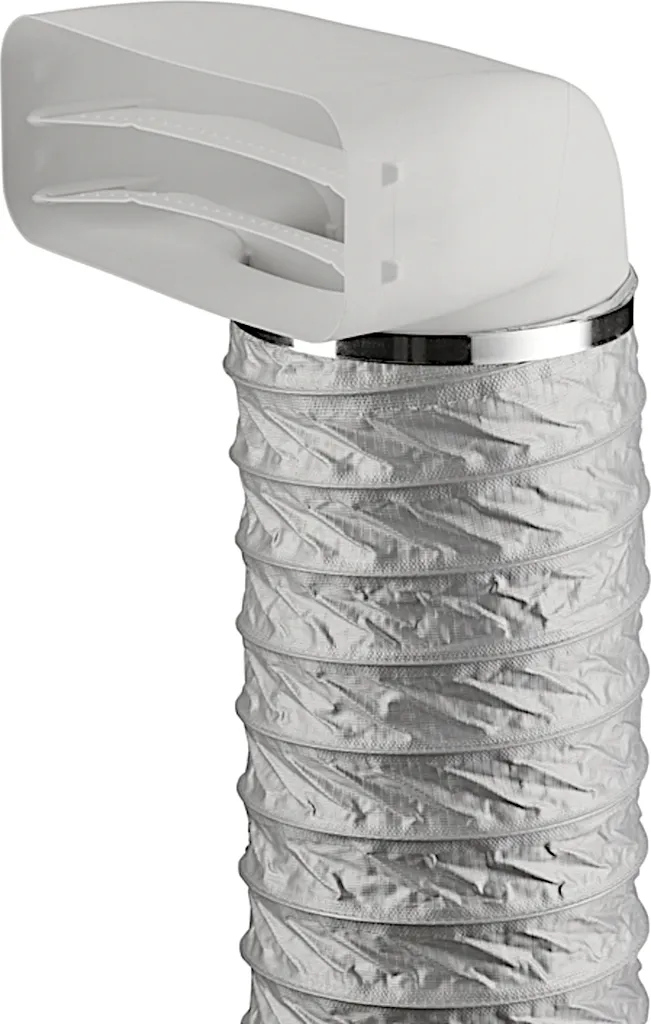 Pièce déviation PRIME flow 150 coude 90° et canal flexible 1000mm