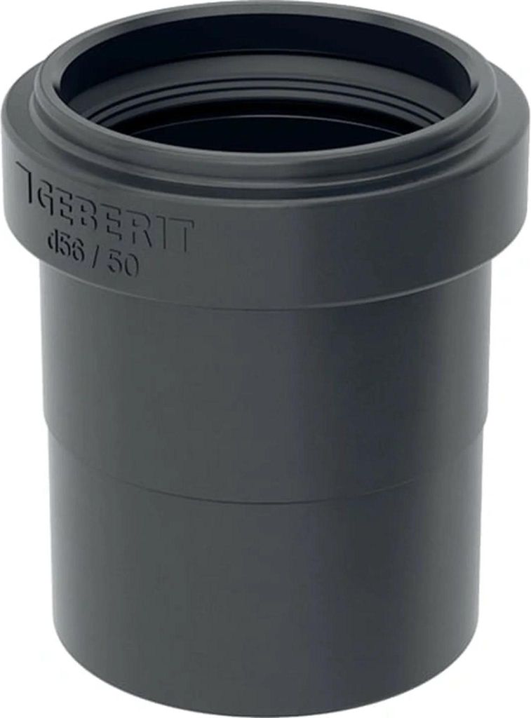 Geberit GE Silent-db20, Anschlusssteckmuffe, reduziert, D 56/50 mm, 1 Stk.