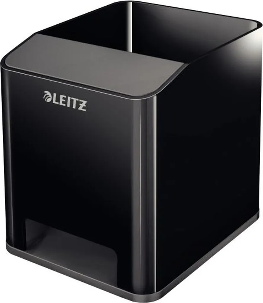 Pot à crayons bicolore noir Sound Wow PS Duo Colour - Set de 4 stable