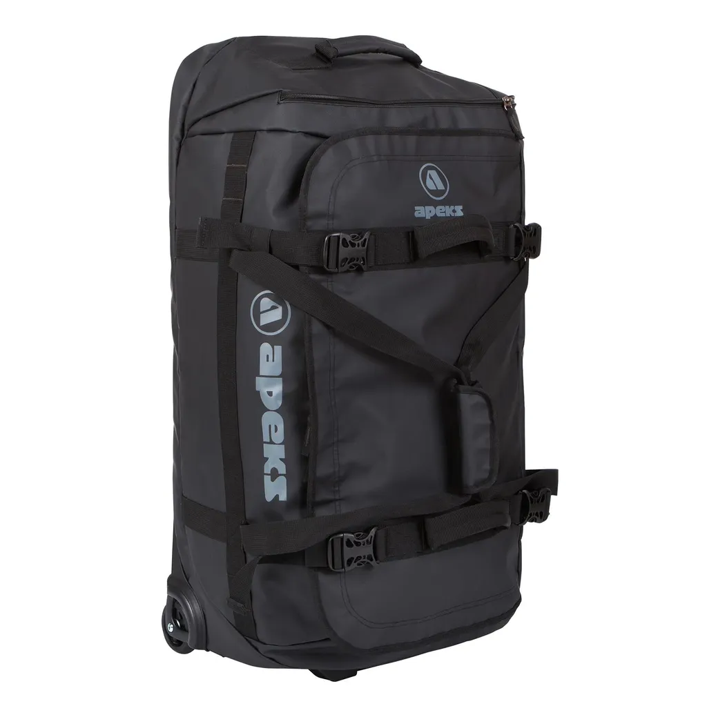 Apeks Roller 90L Sac d'Équipement de Plongée Noir Robuste One Size - 2