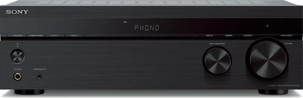 Sony STR-DH190 Ampli Stéréo pour Platine Vinyle et Musique Sans Fil