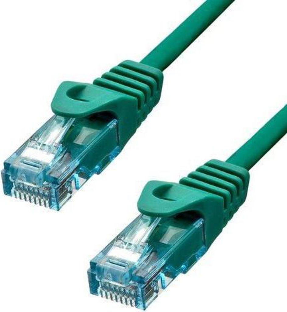 Proxtend cat6a u/utp cu lszh ethernet kabel grün 75cm