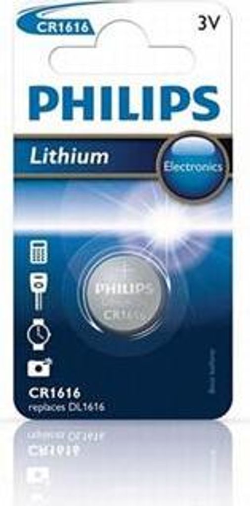 Philips CR1616/00B Lithium 3,0 V Knopfzellenbatterie 1 Stck