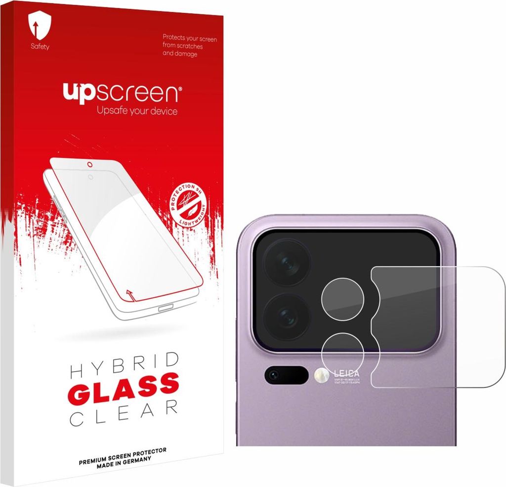 upscreen Schutzglas für Xiaomi 17 Pro Max (NUR Kameraschutz) Schutzfolie Panzer Folie Glas Display Schutz klar