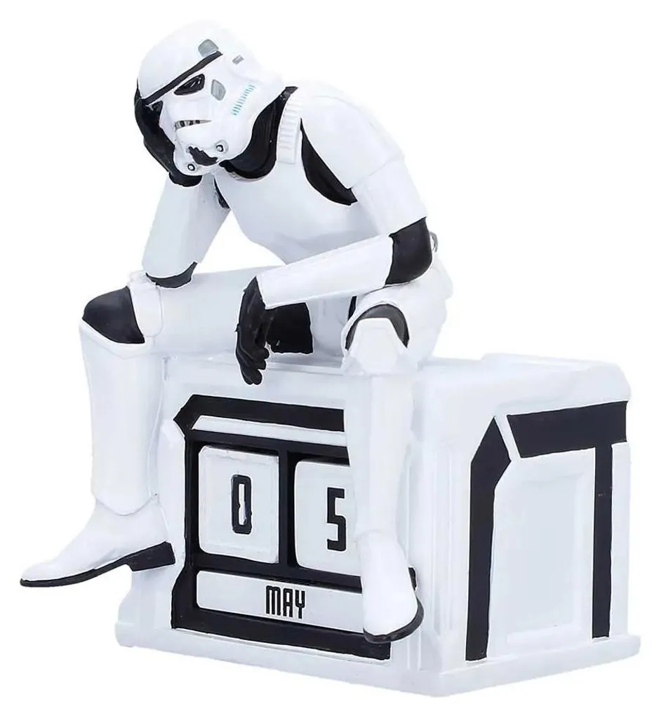 Calendrier Stormtrooper Perpétuel Accessoire Bureau Geek Original 14cm