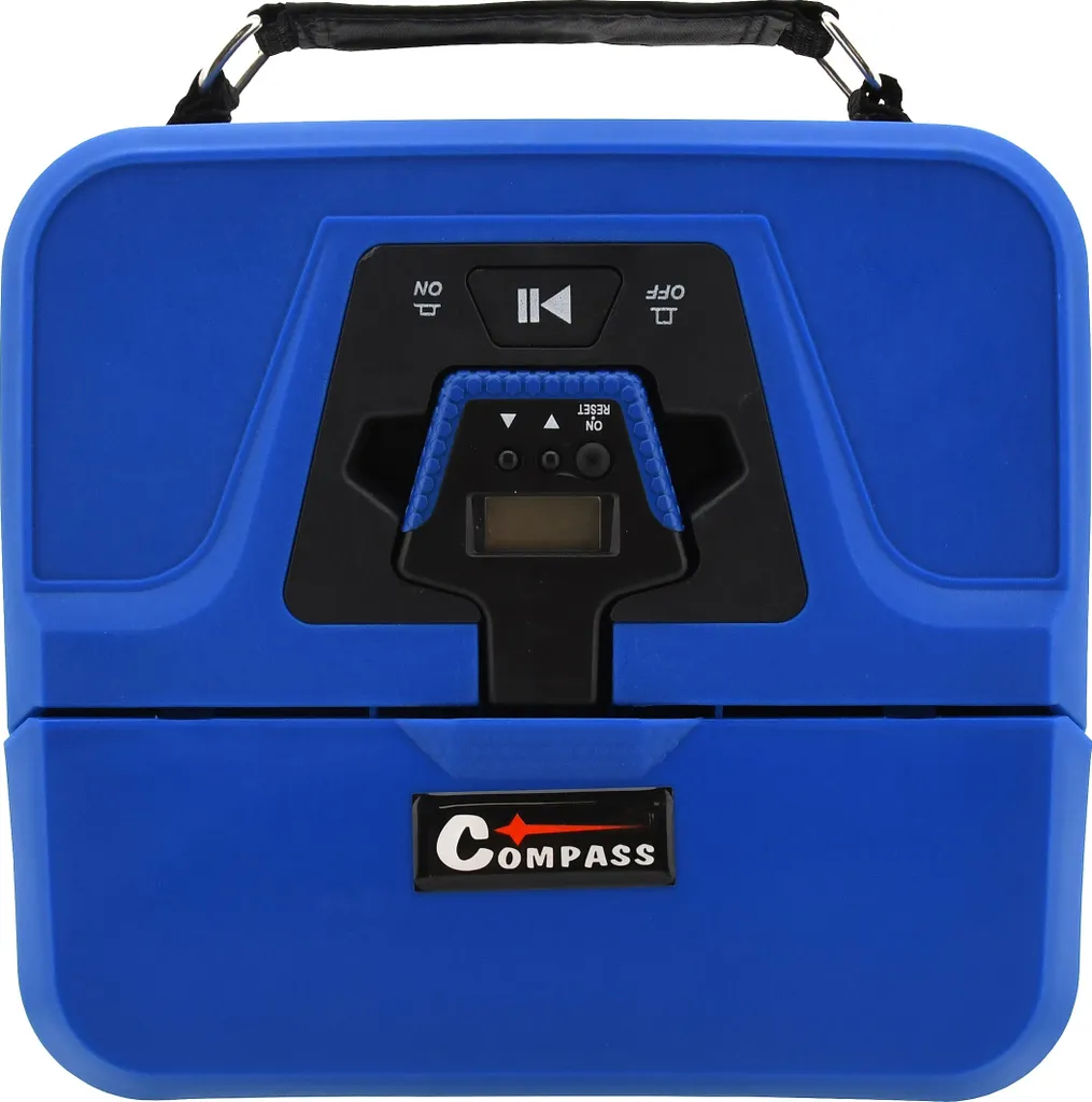 Mini compresseur d'air 12V digital pour camping, vélo et automobile