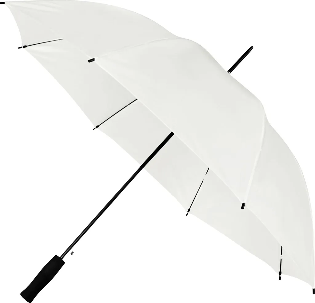 Ombrello Antivento Bianco 102cm - Sistema Automatico Rinforzato
