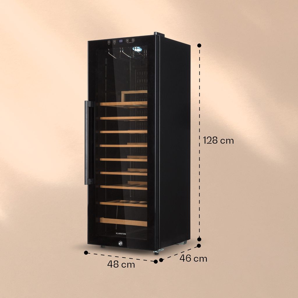 Klarstein Weinkühlschrank, Getränkekühlschrank Schmal, 1 Produktbild 7