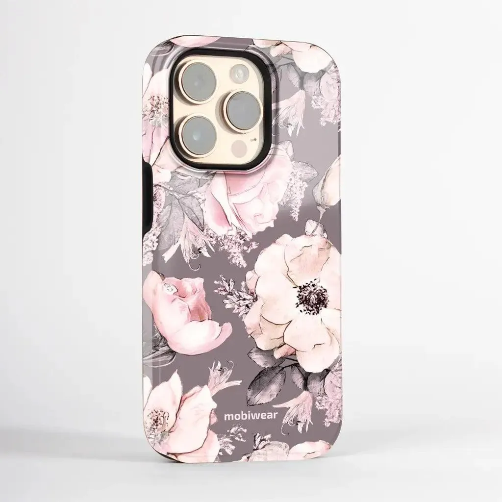 Cover Galaxy S25 Fiori Rosa Mobiwear Elite Pro - Design Elegante 2025