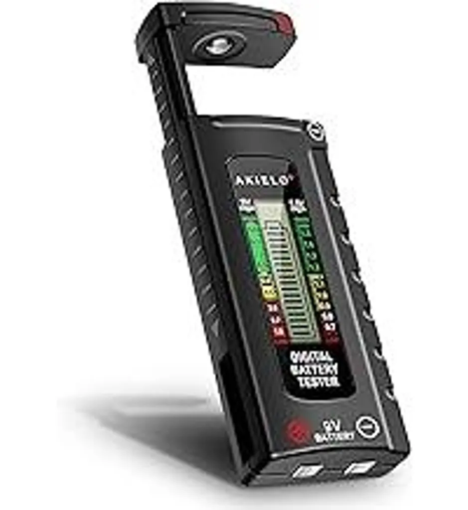 Tester Batterie Domestico LCD: Sicurezza e Risparmio per Pile Giocattoli