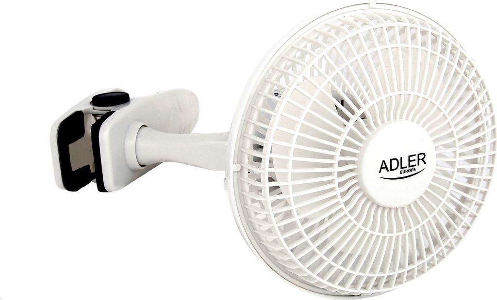 Adler AD 7317 15 cm Ventilator mit Clip + Sockel Produktbild 18