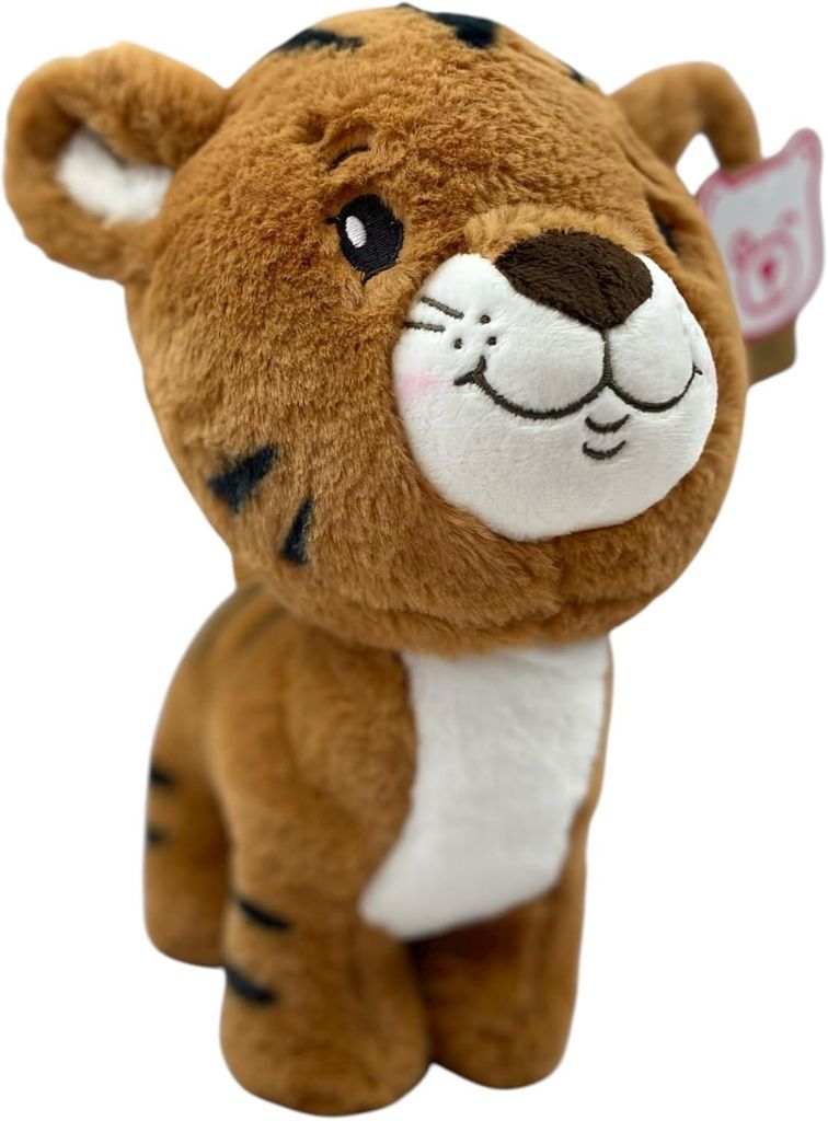Kuscheltier Tiger 27 cm – Weiches Plüschtier Stofftier Produktbild 