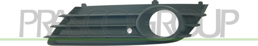 PRASCO Lüftungsgitter Grill Stoßfänger für OPEL Astra H Caravan (A04) mit Loch/Löchern für Nebellampen