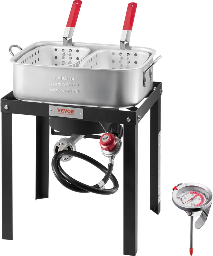 Friteuse à poisson extérieure au propane pour éviter les odeurs