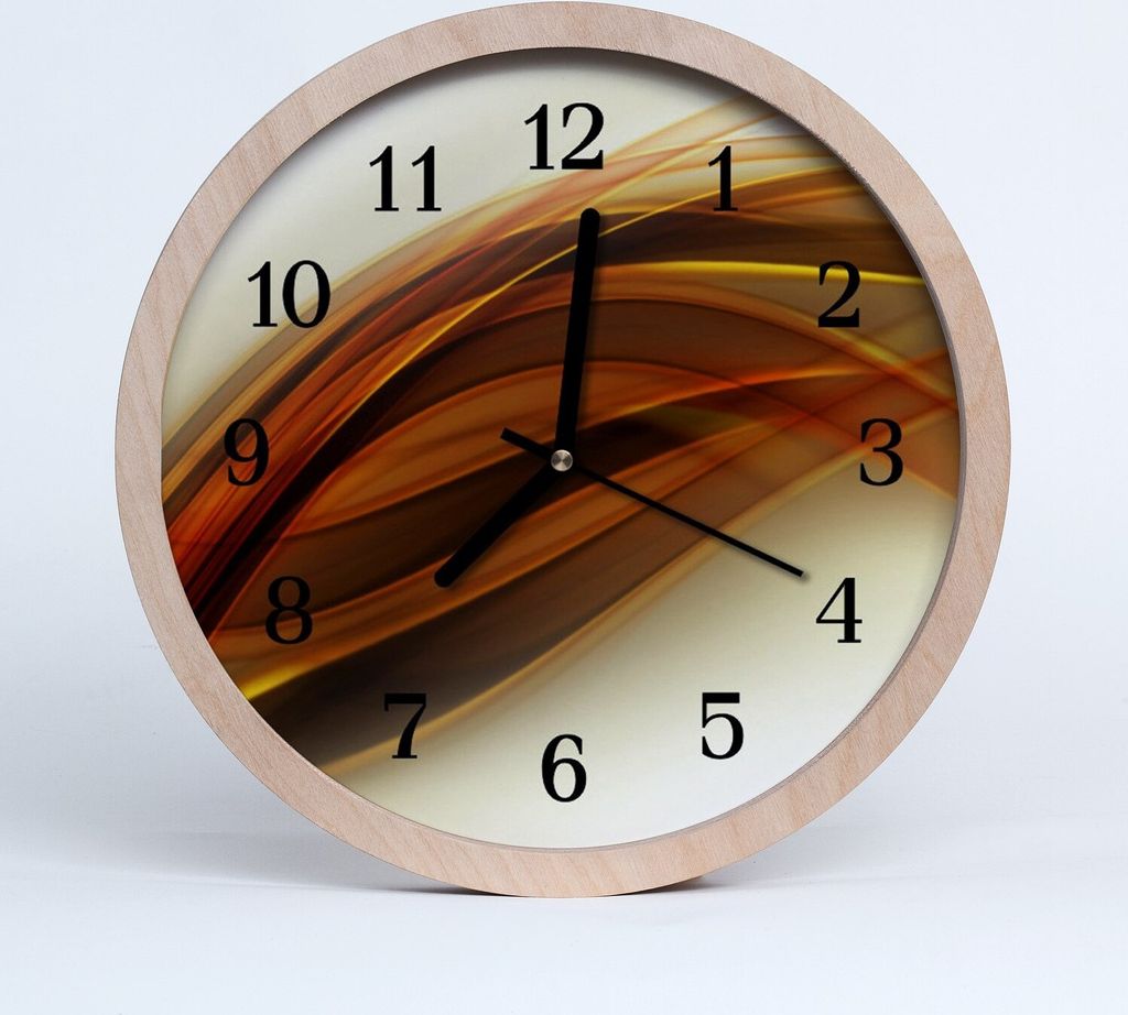 Holzuhr 30fi cm wanduhr - Abstrakte Kunst
