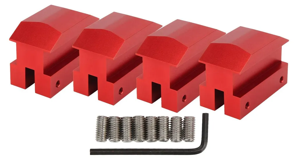 Adaptateur Jack Pad en Aluminium pour Camaro 6ème Génération 4 Pcs