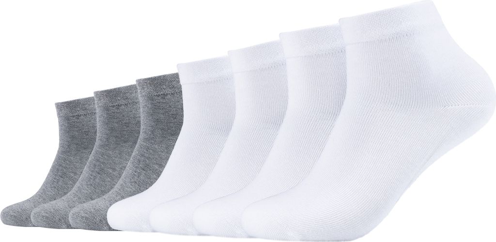 Camano Sneakersocke ca-soft ca-soft im 7er-Pack ohne Gummidruck white 43-46