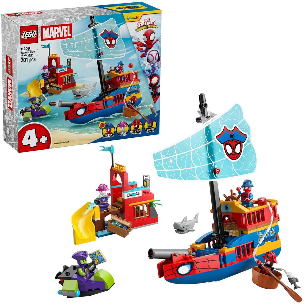 LEGO Marvel Spider-Man: Pirátska loď Spider-Manovho tímu – Obrázok produktu 