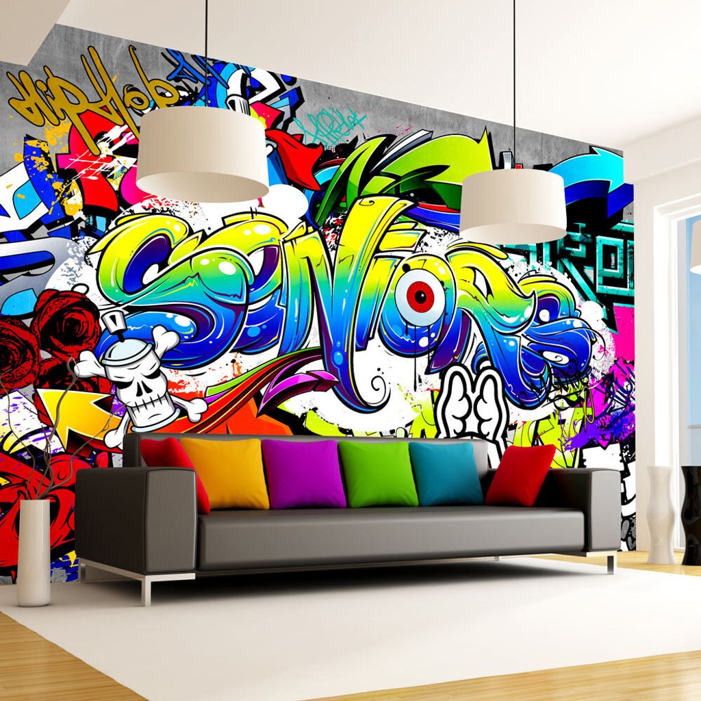 Basera Fototapete Street Art-Motiv i-B-0005-a-b, Vliestapete, 400x280 cm