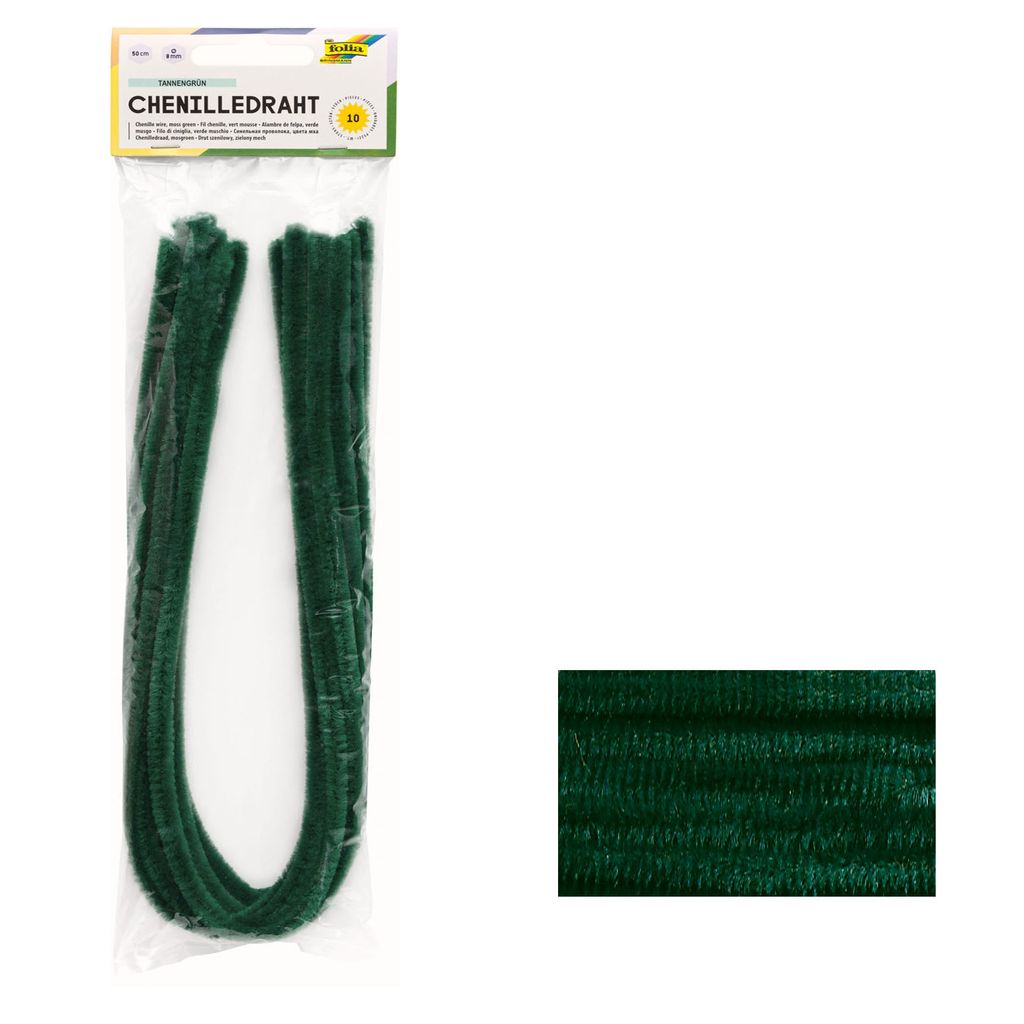 Folia 77858, Handwerk-Rohrreiniger, Grün, 10 Stück(e), 50 Produktbild 