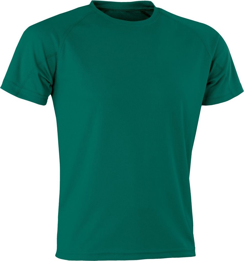 Spiro Uni Impact Aircool Tee RW6120 (S) (Flaschengrün)