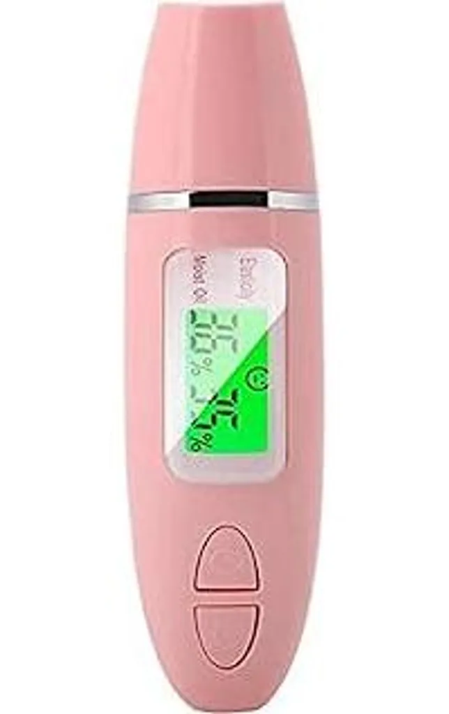 Tester Digitale LCD Pelle: Analizzatore Idratazione e Olio Professionale