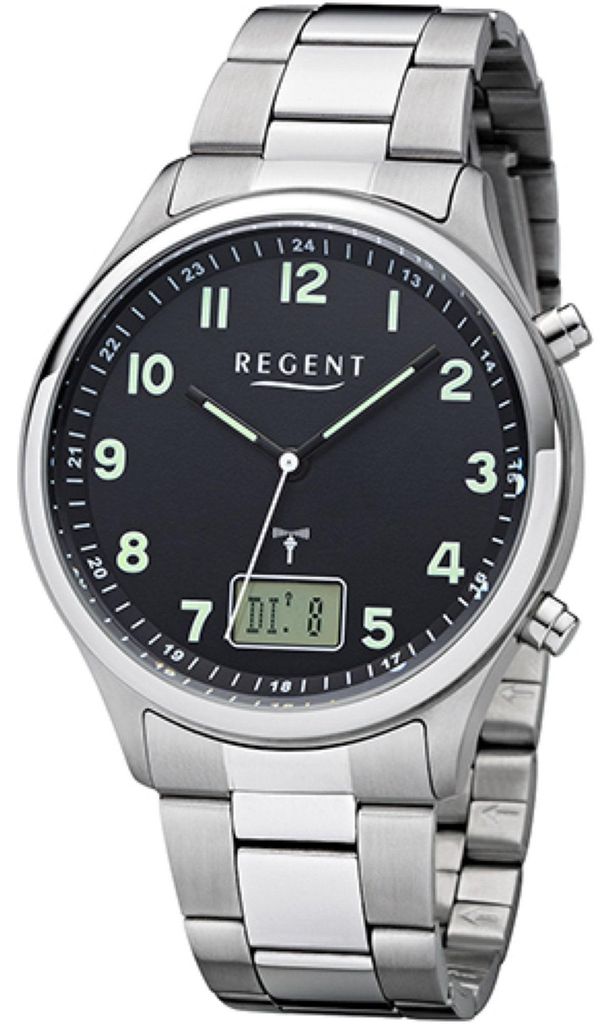 Regent - Armbanduhr - Herren - Chronograph - Funk- FR-276 Productafbeelding 