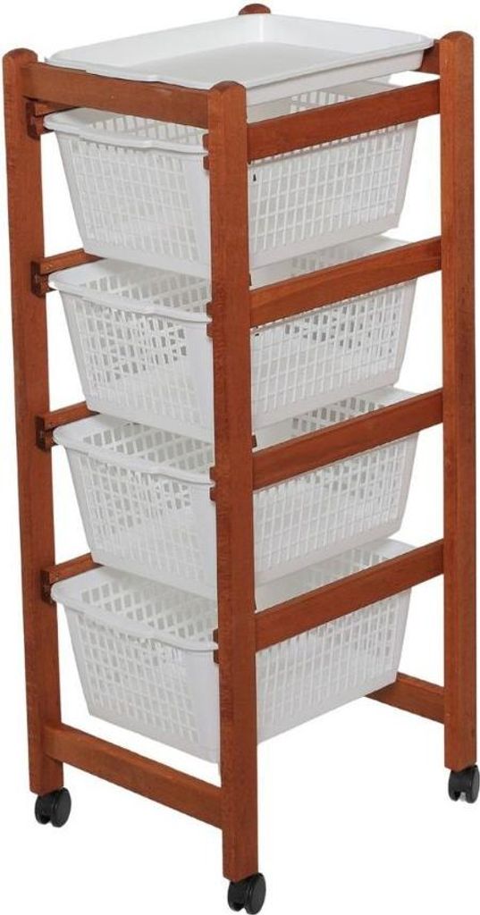 Carrello da cucina 4 cestini estraibili ed un vassoio Jolly Immagine del prodotto 