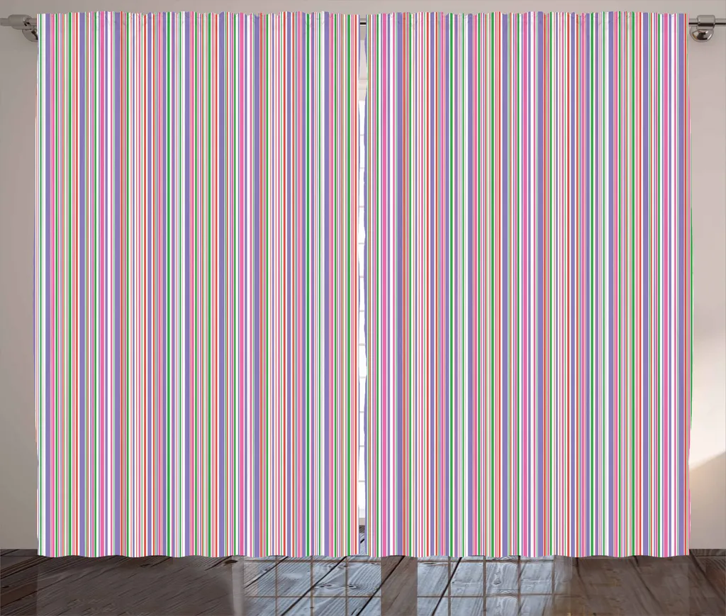 Set 2 Tende ABAKUHAUS Multicolore 280x175 cm - Lavabili in Lavatrice
