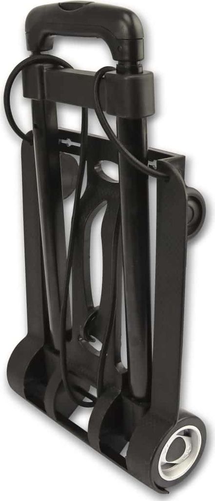 Kinzo Diable pliable avec poignée extensible, 4 roues, Image du produit 