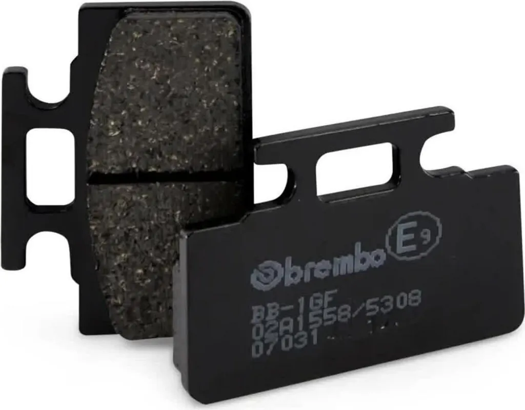 Brembo CC 07031 Plaquettes de frein organiques avec friction stable et douce