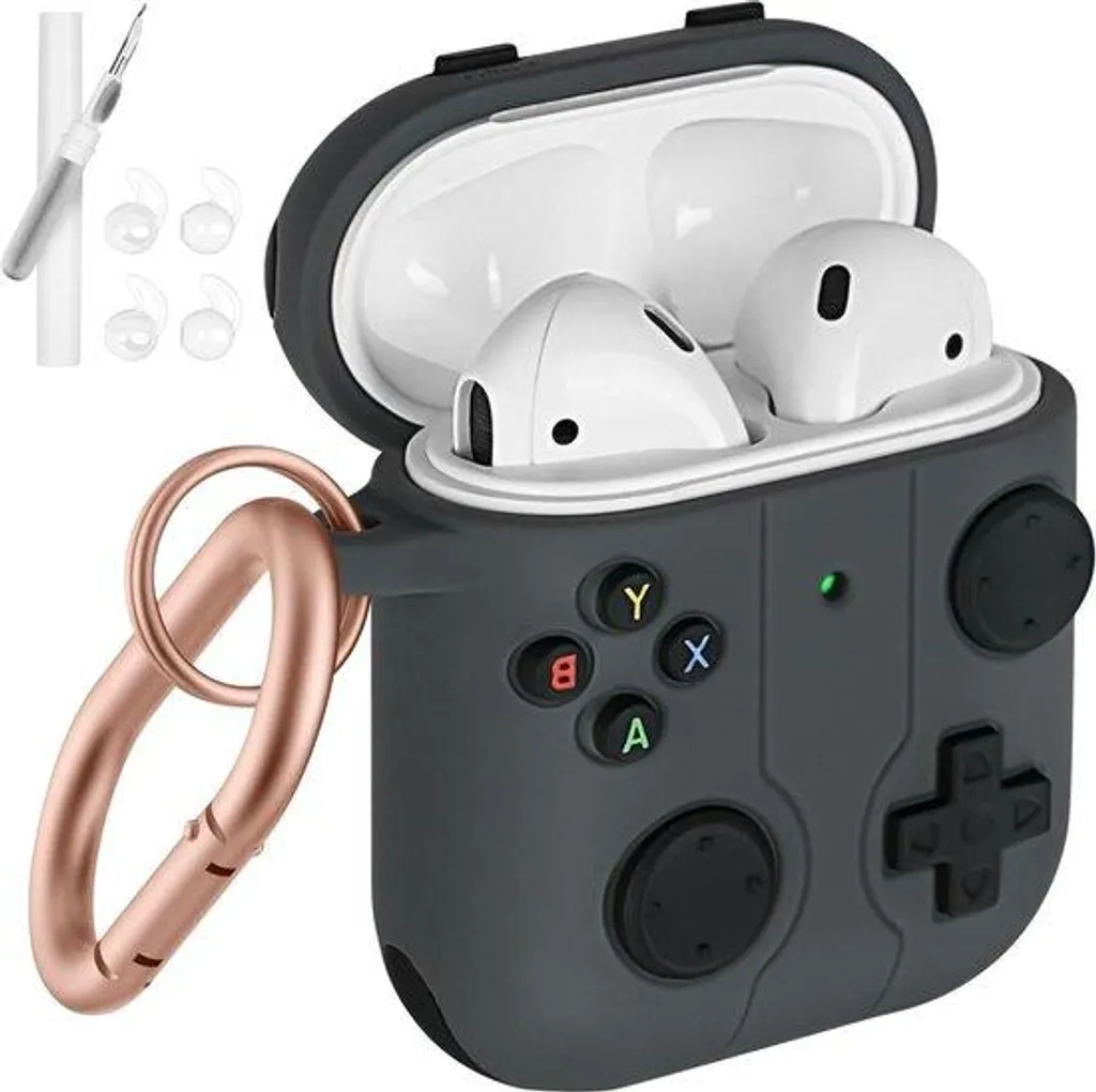 Protection AirPods 1/2 pour Sport et Voyage - Étui Silicone et Accessoires