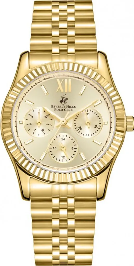 Montre Femme Dorée Beverly Hills BP3169C.111 avec Bracelet en Acier