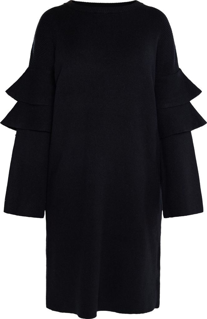 VINAJA damen kleid - schwarz, XL/XXL