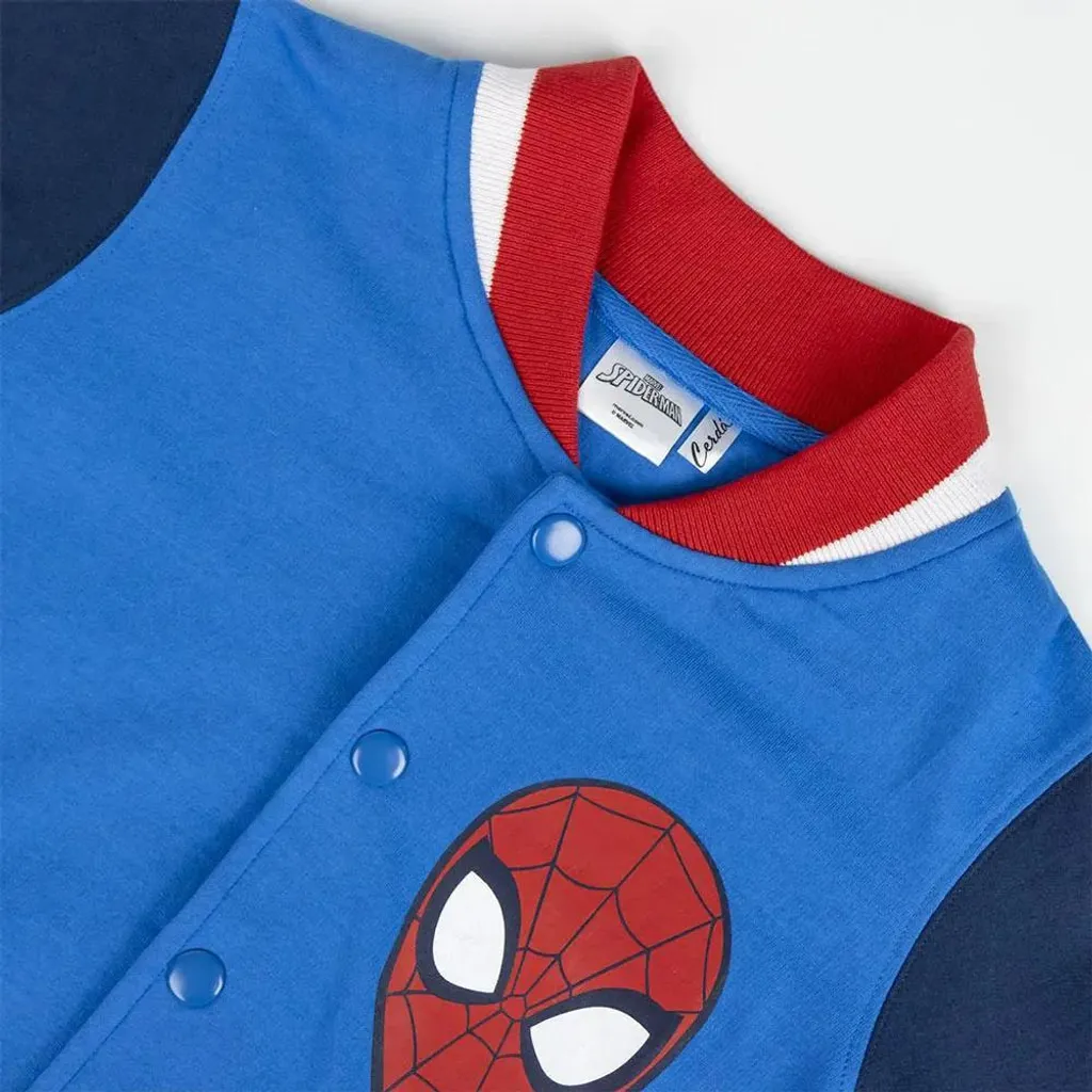 Veste Spiderman Cerda Group en Coton Gratté pour Garçon Bleu 6 Ans - 5