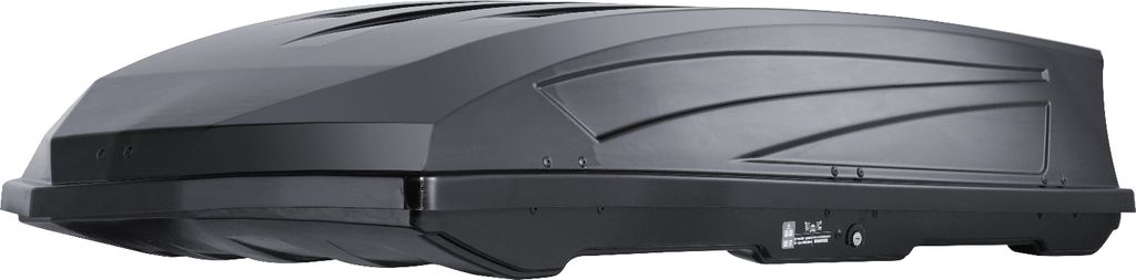 SucceBuy 22 Kubikfuß Dachgepäckbox, ABS-Hartschale, beidseitige Öffnung, verstärkte Gurte, aerodynamisch, kompatibel mit den meisten Querträge...