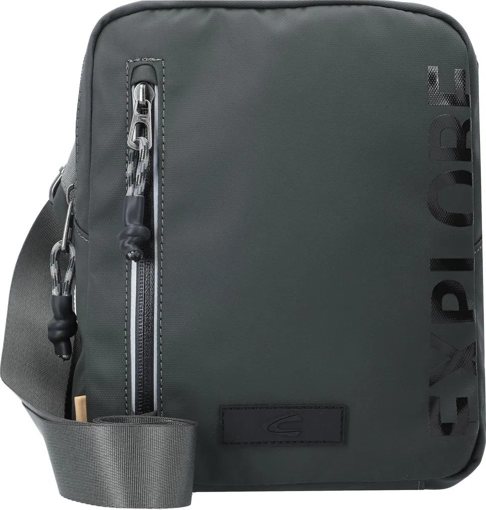 Sacoche Homme pour Randonnée et Ville Camel Active Explore Kaki Nylon