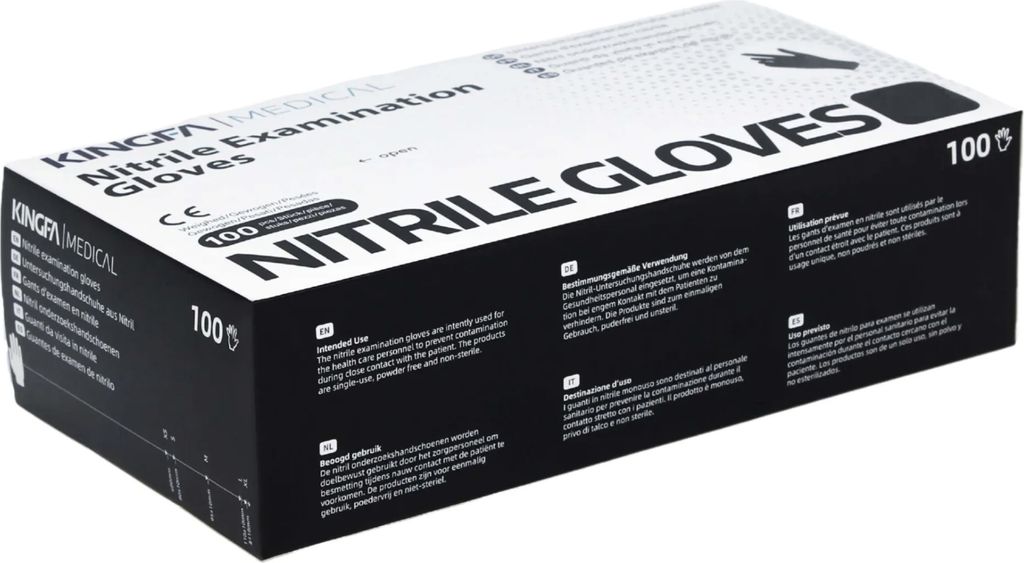 Kingfa Nitril Einmal-/Untersuchungs- Handschuhe in XL , Produktbild 