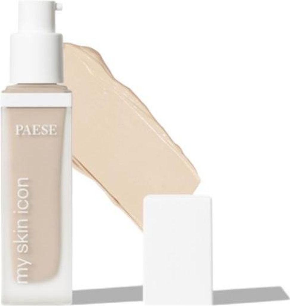Paese My Skin Icon Mattierende Foundation 0N Alabaster, 33 ml - Natürliche Abdeckung für Perfekten Teint
