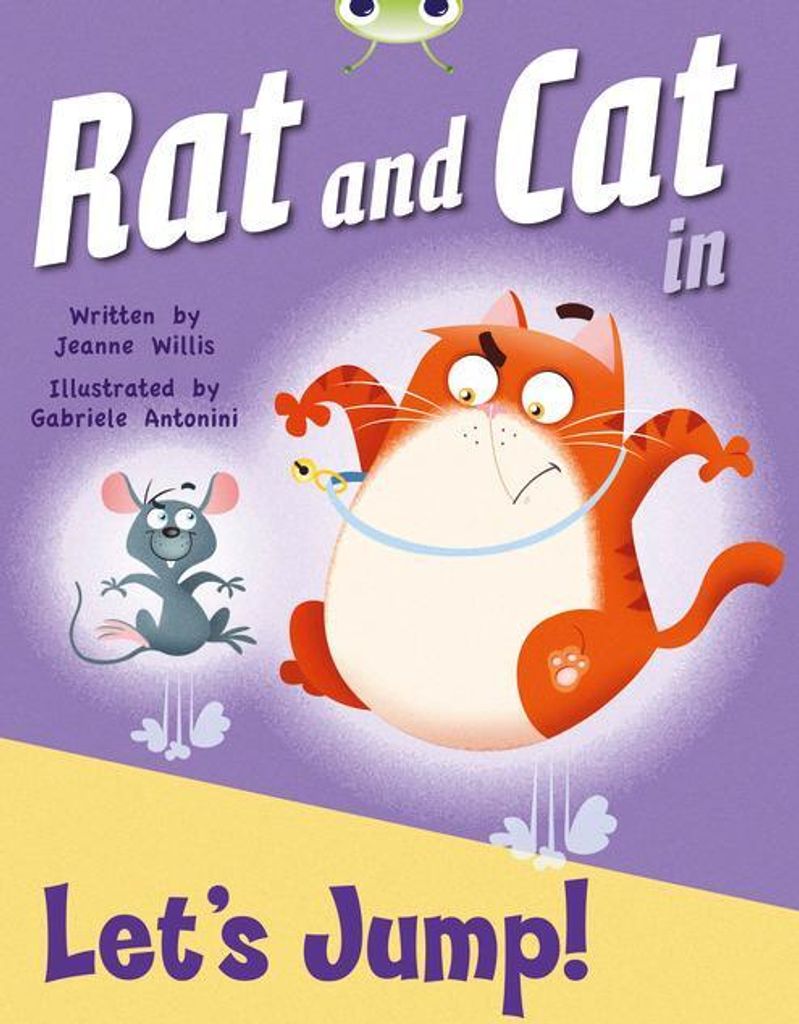 Bug Club Guided Fiction Reception Red C Rat and Cat in Let's Jump