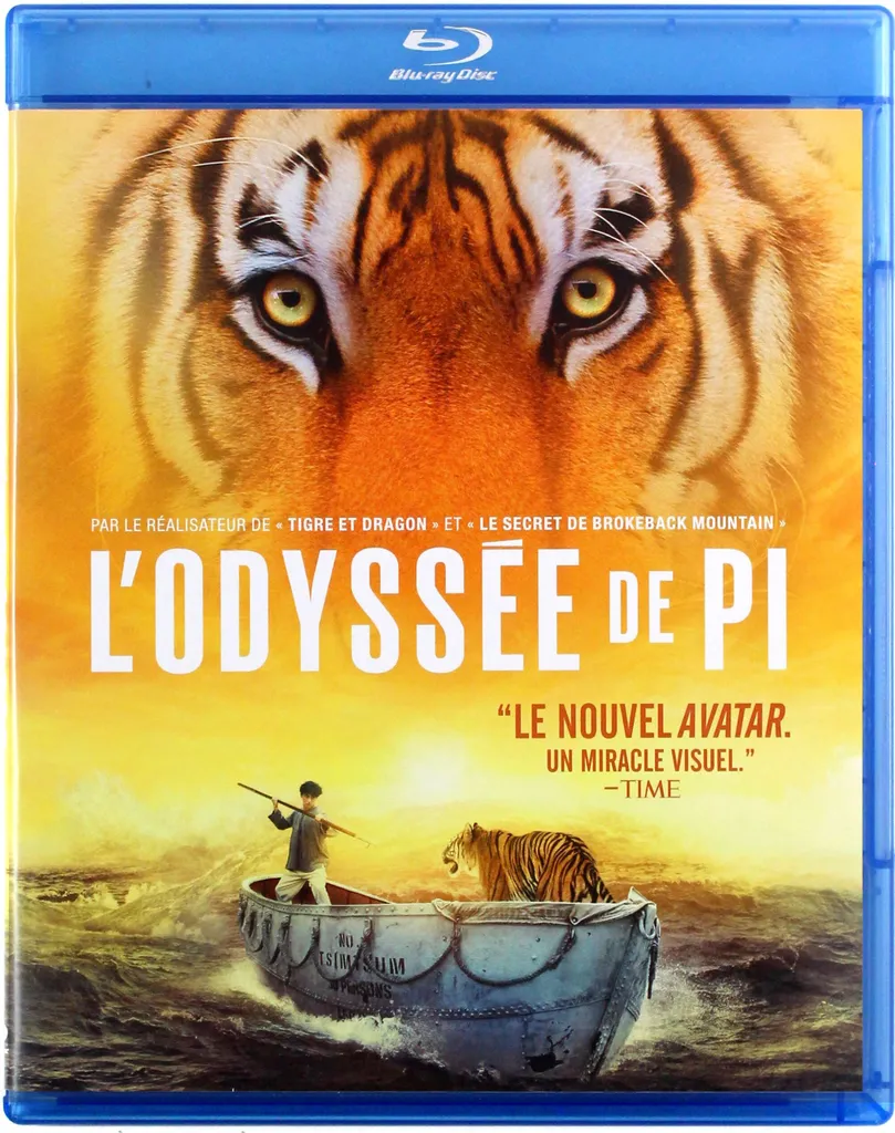 Life of Pi Naufrage d'un tigre Blu-ray Version Originale Anglaise