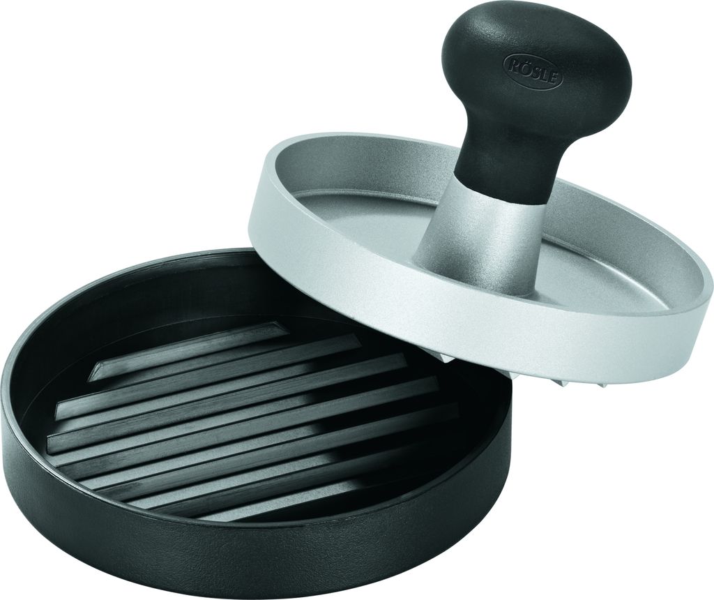 RÖSLE BBQ Burgerpresse Hamburger Presse Antihaft