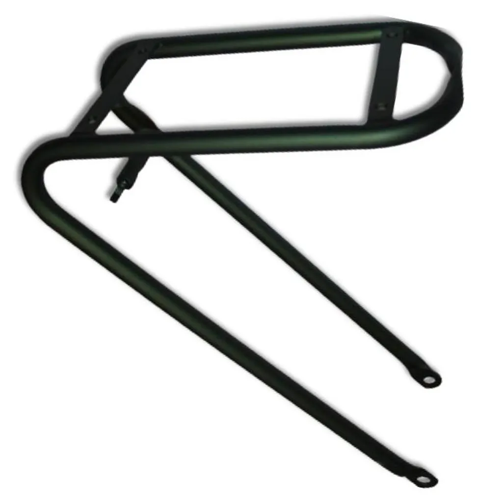 Porte-bagages avant robuste Cortina E-U4 en acier Hunter Green
