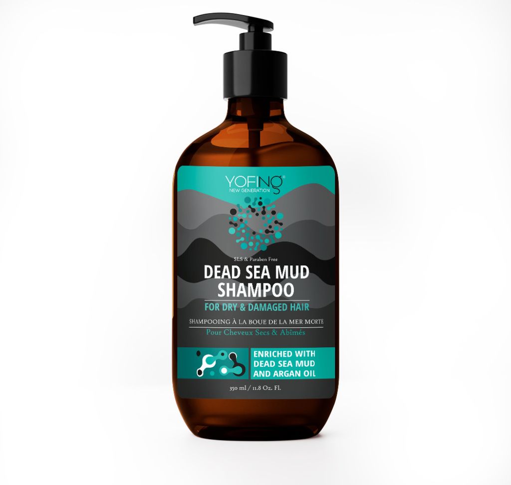 Totes Meer Schlamm Shampoo - Anti Haarverlust & Anti Schuppen Shampoo SLS Frei und Parabenen Frei
